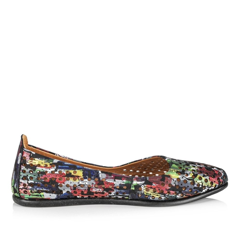 detail Dámské baleríny IBERIUS 0693-23516D černá S3