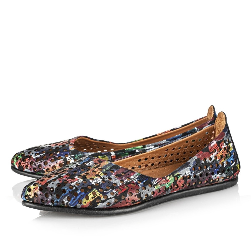 detail Dámské baleríny IBERIUS 0693-23516D černá S3