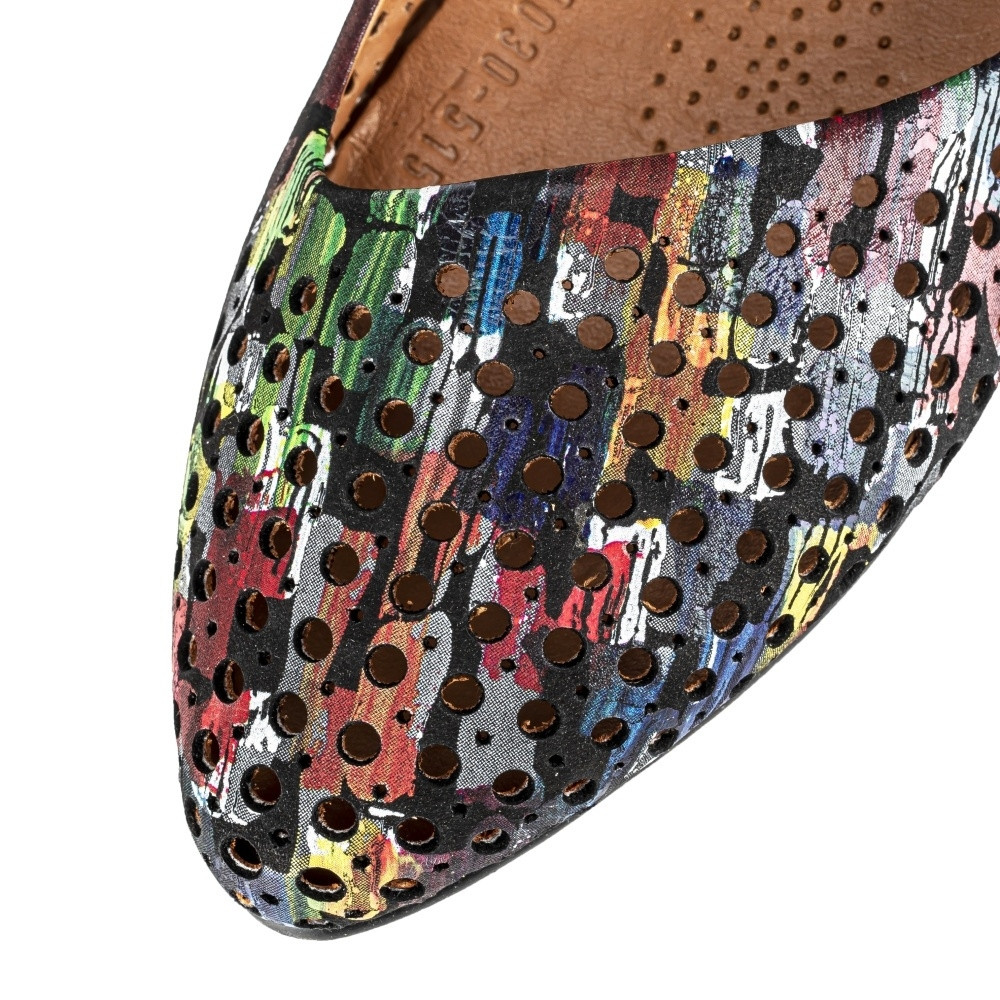 detail Dámské baleríny IBERIUS 0693-23516D černá S3