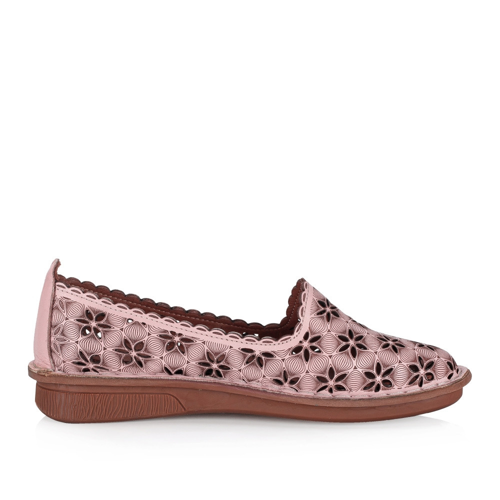 detail Dámské mokasíny IBERIUS 0713-116.1-18023 růžová S3