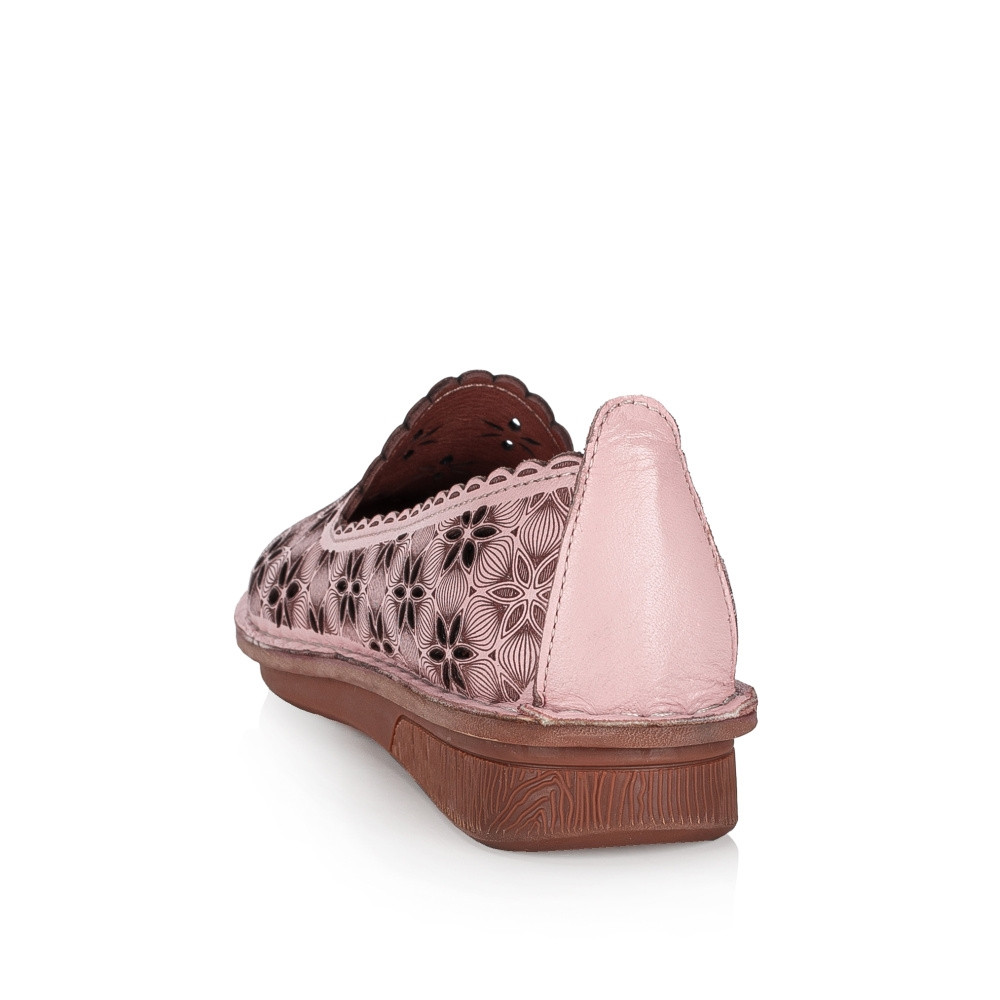 detail Dámské mokasíny IBERIUS 0713-116.1-18023 růžová S3