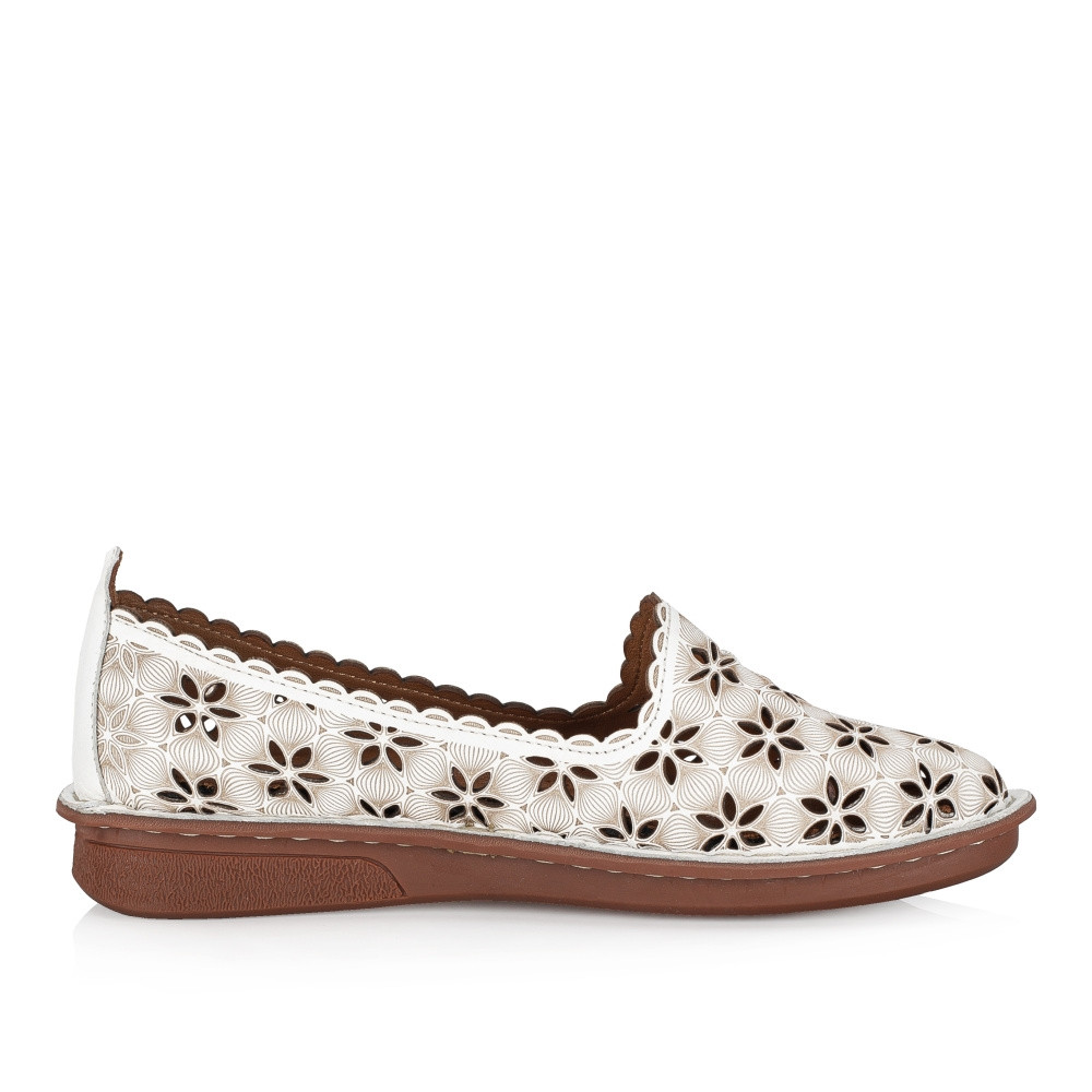 detail Dámské mokasíny IBERIUS 0713-116.1-18023 bílá S3