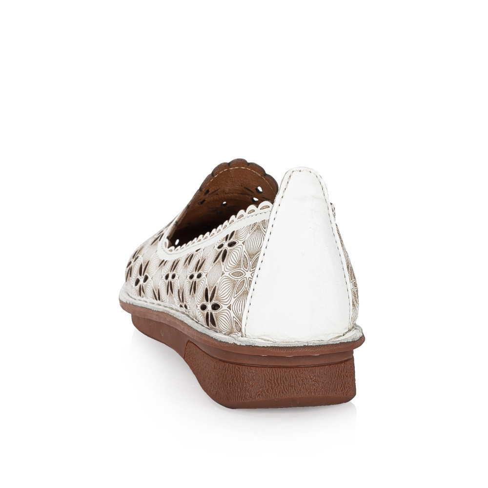 detail Dámské mokasíny IBERIUS 0713-116.1-18023 bílá S3