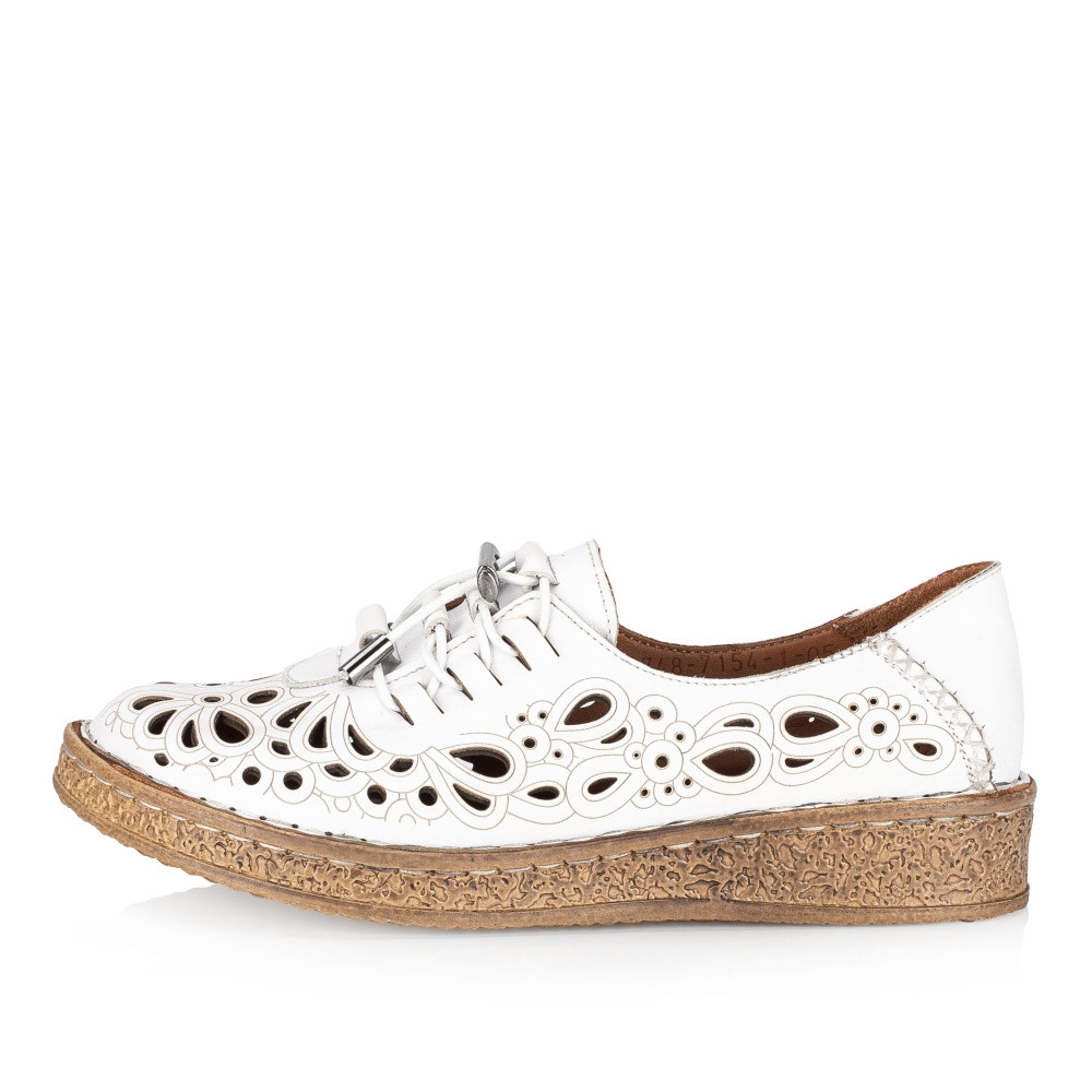 detail Dámské polobotky IBERIUS 0748-7154-1 bílá S3