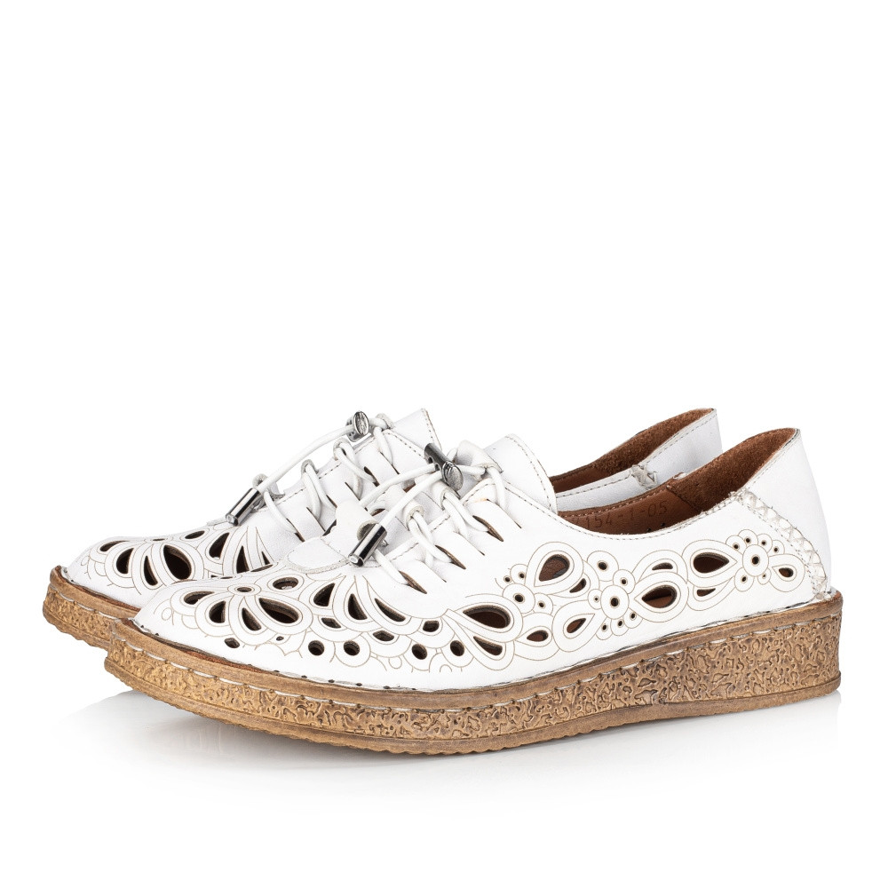 detail Dámské polobotky IBERIUS 0748-7154-1 bílá S3