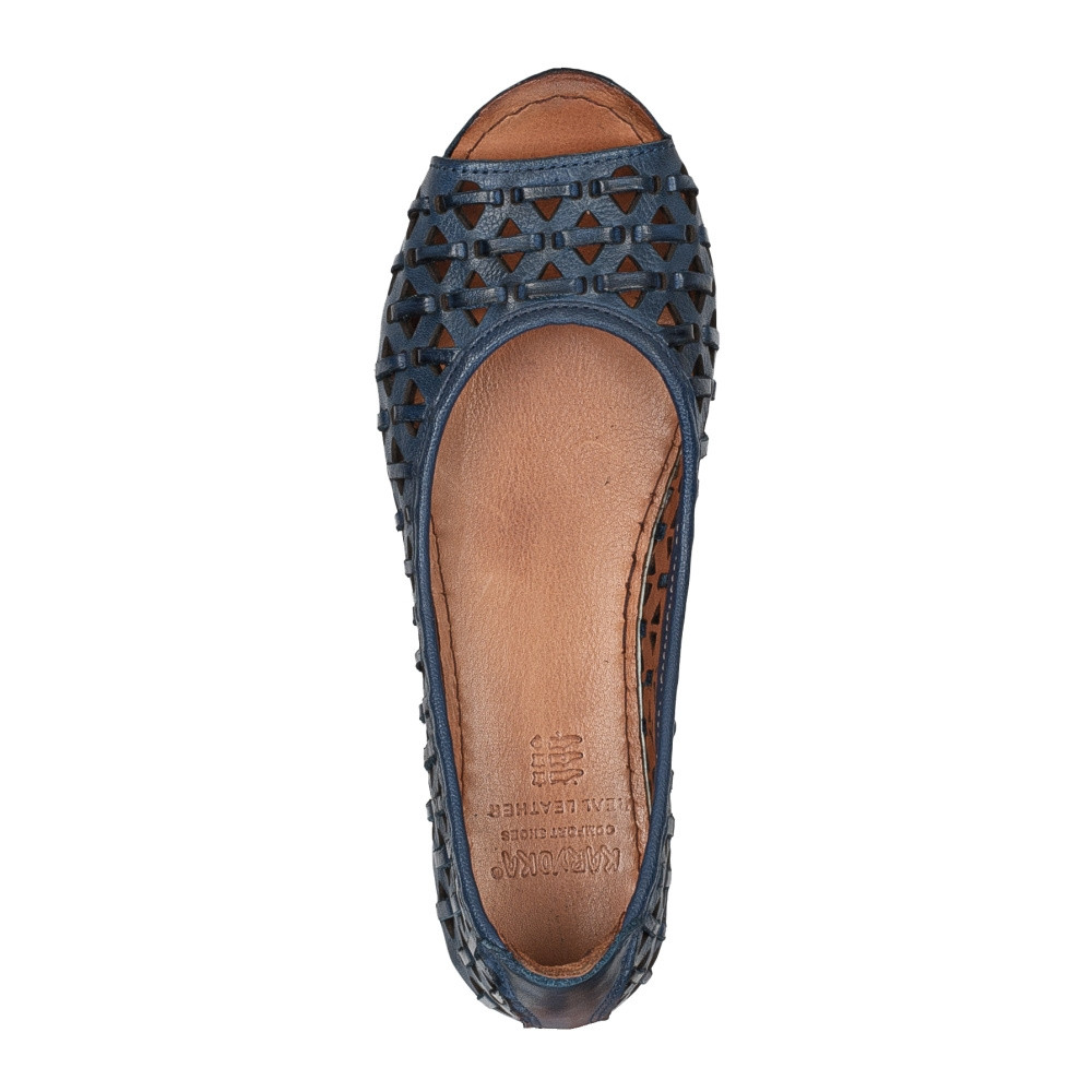 detail Dámské baleríny IBERIUS IBE-10203136-S3 modrá