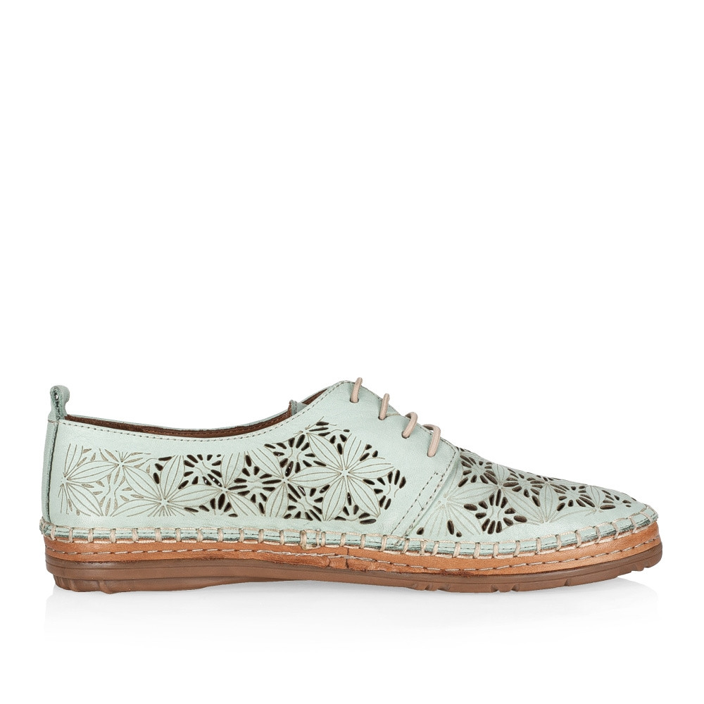 detail Dámské polobotky IBERIUS 174-1110-3 zelená S3