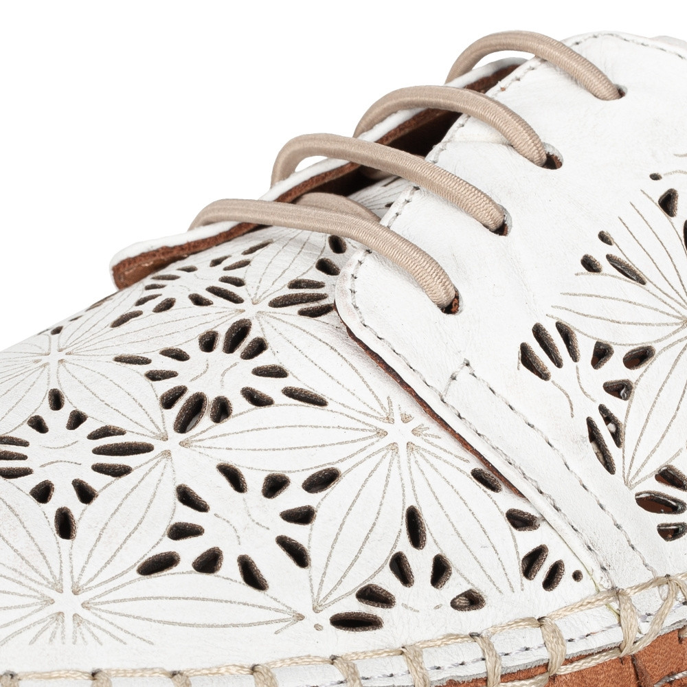 detail Dámské polobotky IBERIUS IBE-10203144-S3 bílá