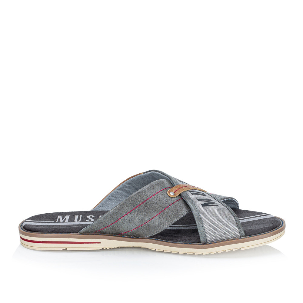 detail Pánské nazouváky MUSTANG 4152705-20 šedá S5