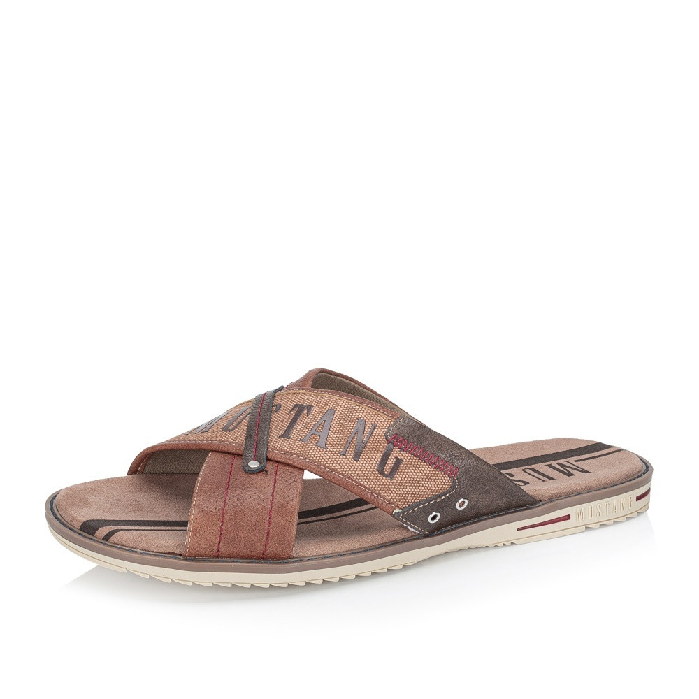 detail Pánské nazouváky MUSTANG 4152705-307 hnědá S5