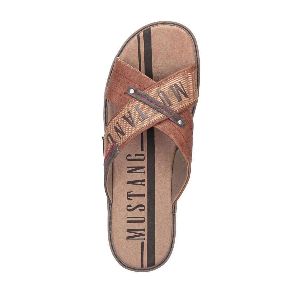 detail Pánské nazouváky MUSTANG 4152705-307 hnědá S5