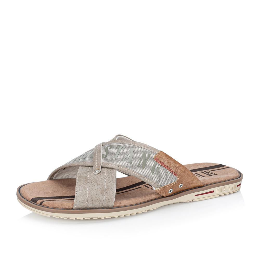 detail Pánské nazouváky MUSTANG 4152705-318 šedá S5