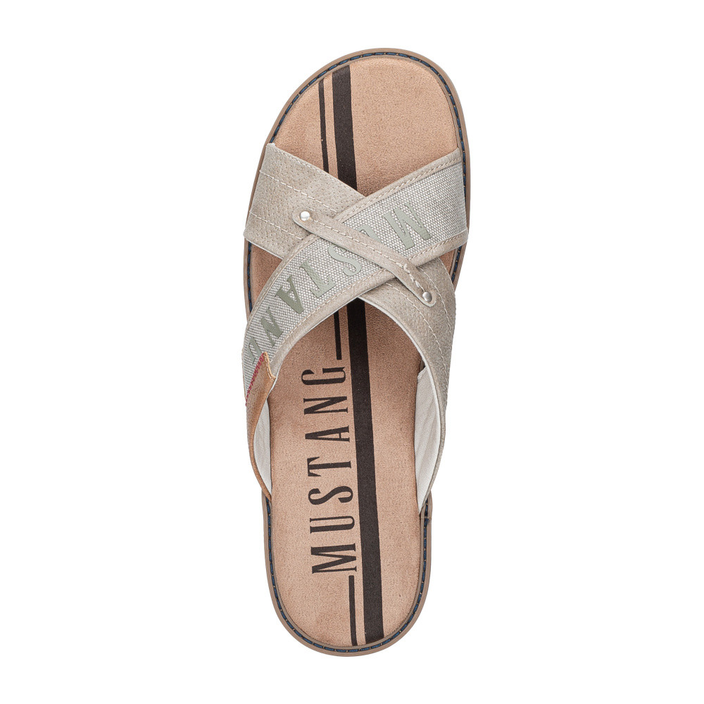 detail Pánské nazouváky MUSTANG 4152705-318 šedá S5