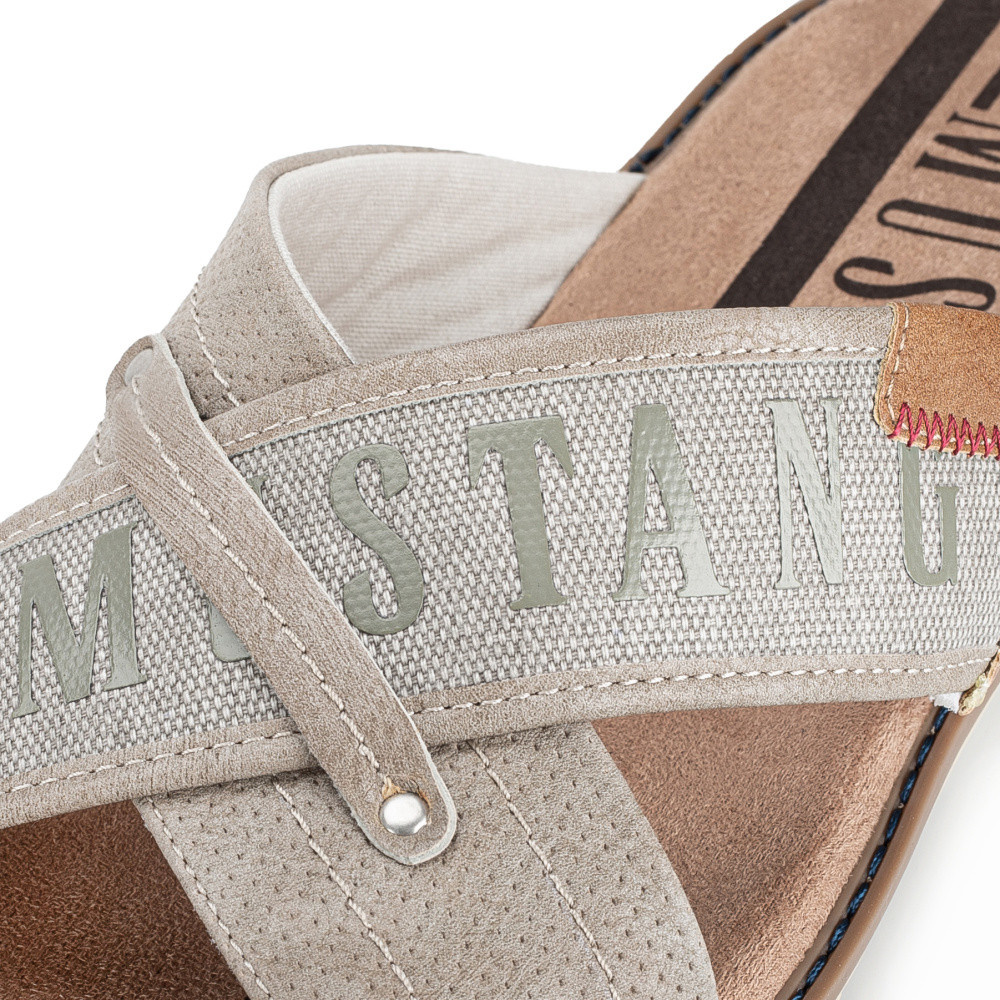 detail Pánské nazouváky MUSTANG 4152705-318 šedá S5