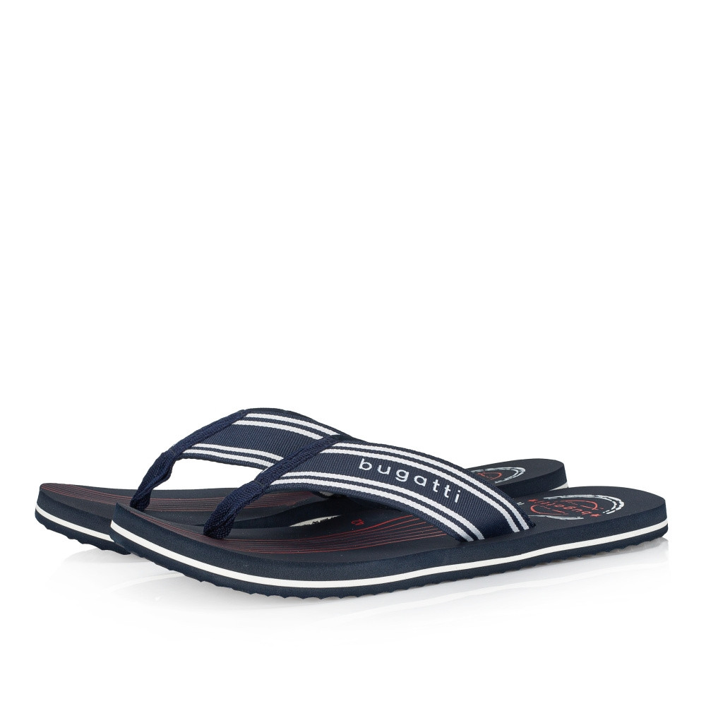 detail Pánské žabky BUGATTI AF080-4100 modrá S3