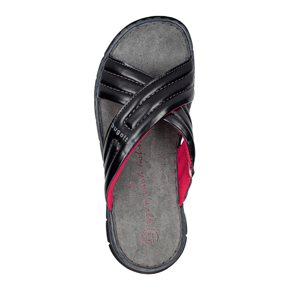 detail Pánské nazouváky BUGATTI A3285-1000 černá S3