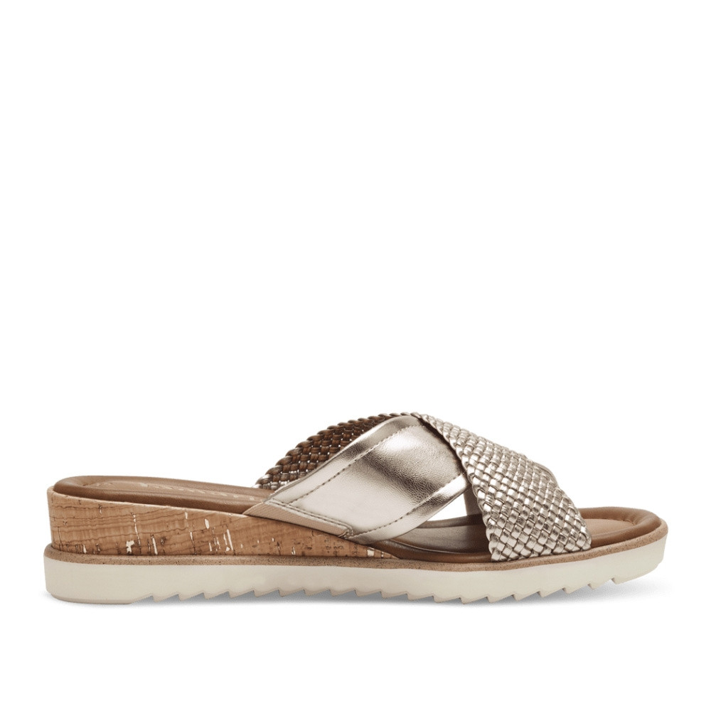 detail Dámské nazouváky TAMARIS TAM-10203225-S4 zlatá