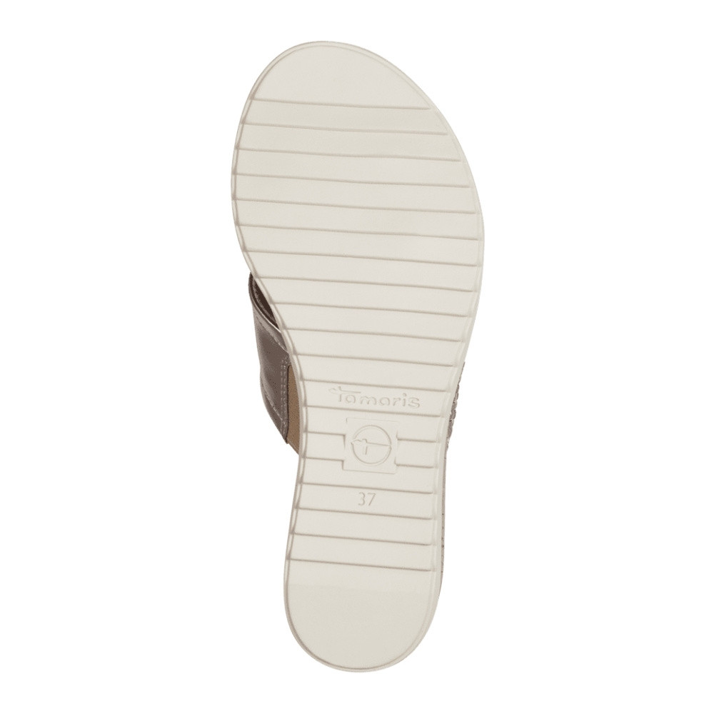 detail Dámské nazouváky TAMARIS TAM-10203225-S4 zlatá