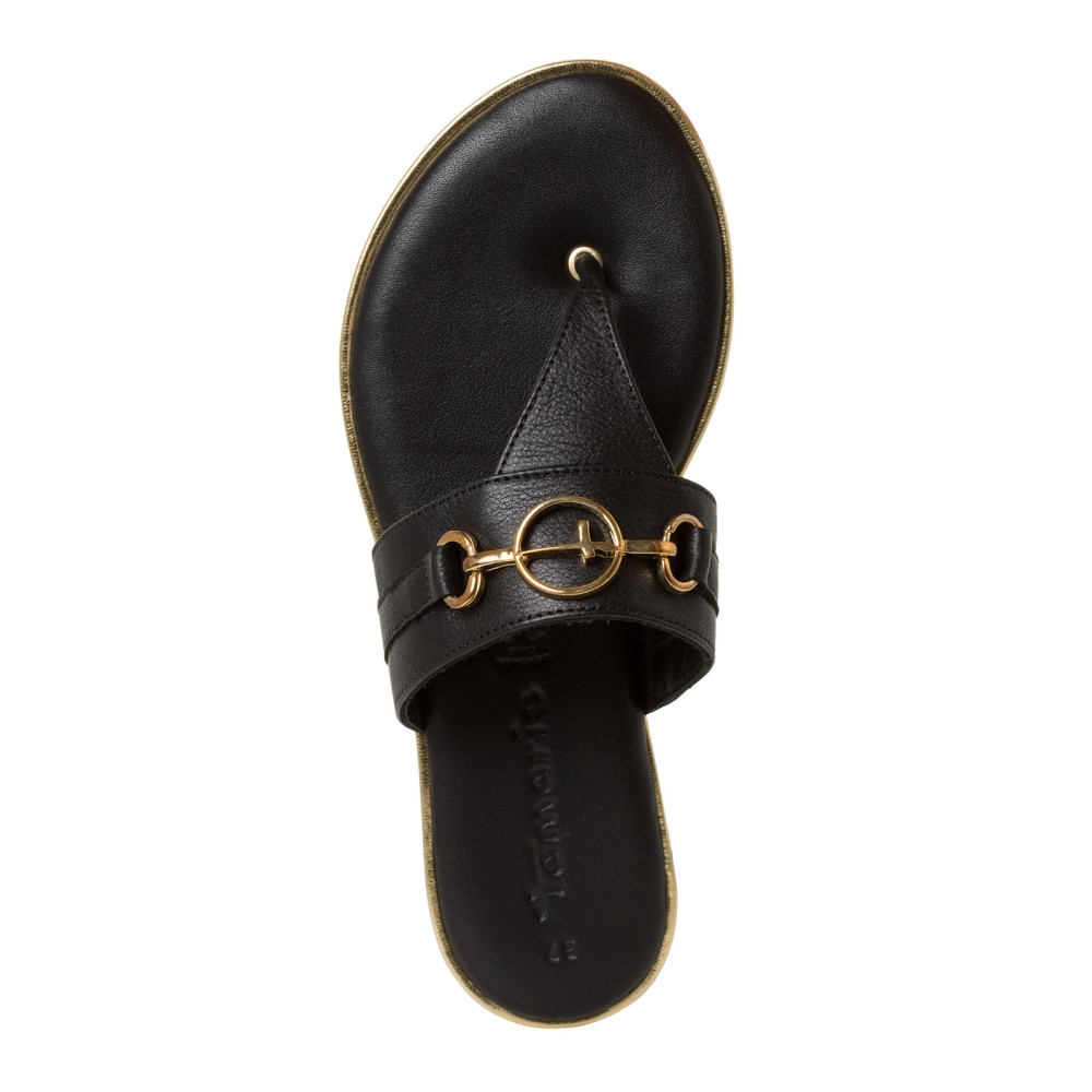 detail Dámské žabky TAMARIS 27106-42-001 černá S4