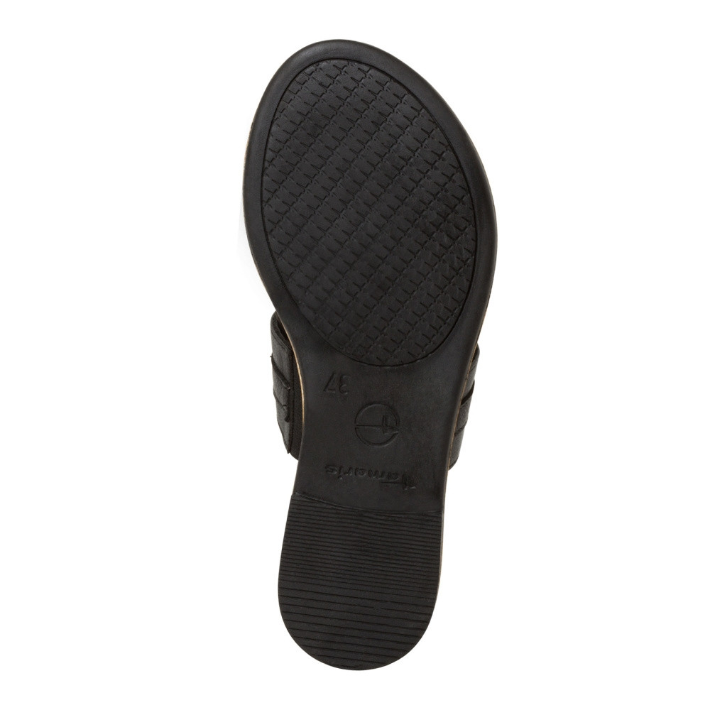 detail Dámské žabky TAMARIS 27106-42-001 černá S4