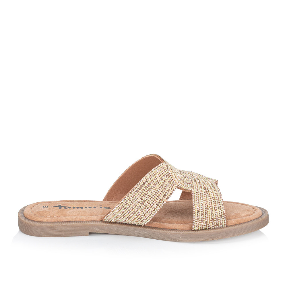 detail Dámské nazouváky TAMARIS 27113-42-963 zlatá S5