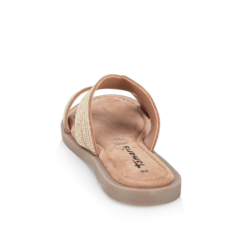 detail Dámské nazouváky TAMARIS 27113-42-963 zlatá S5