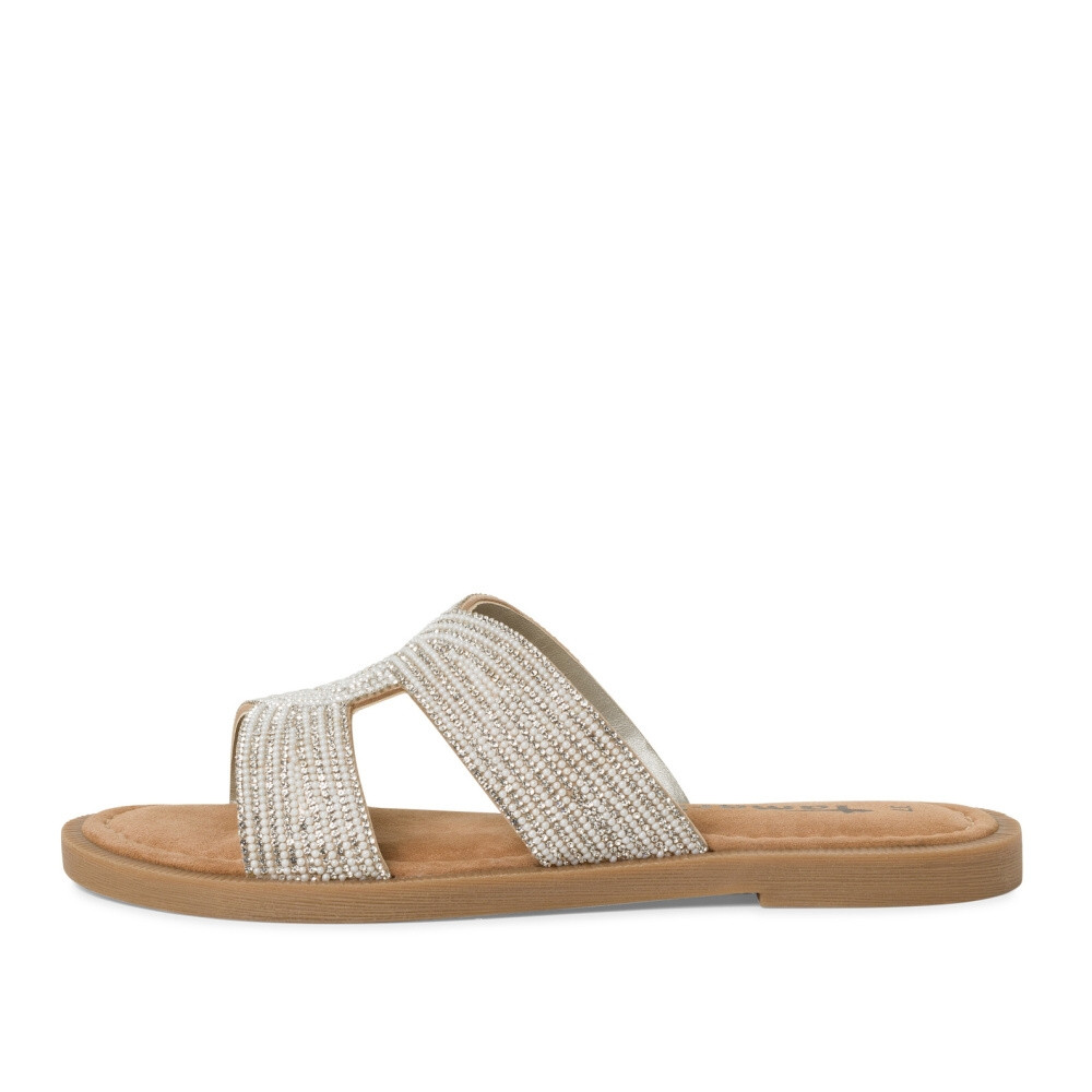 detail Dámské nazouváky TAMARIS 27113-42-919 stříbrná S5