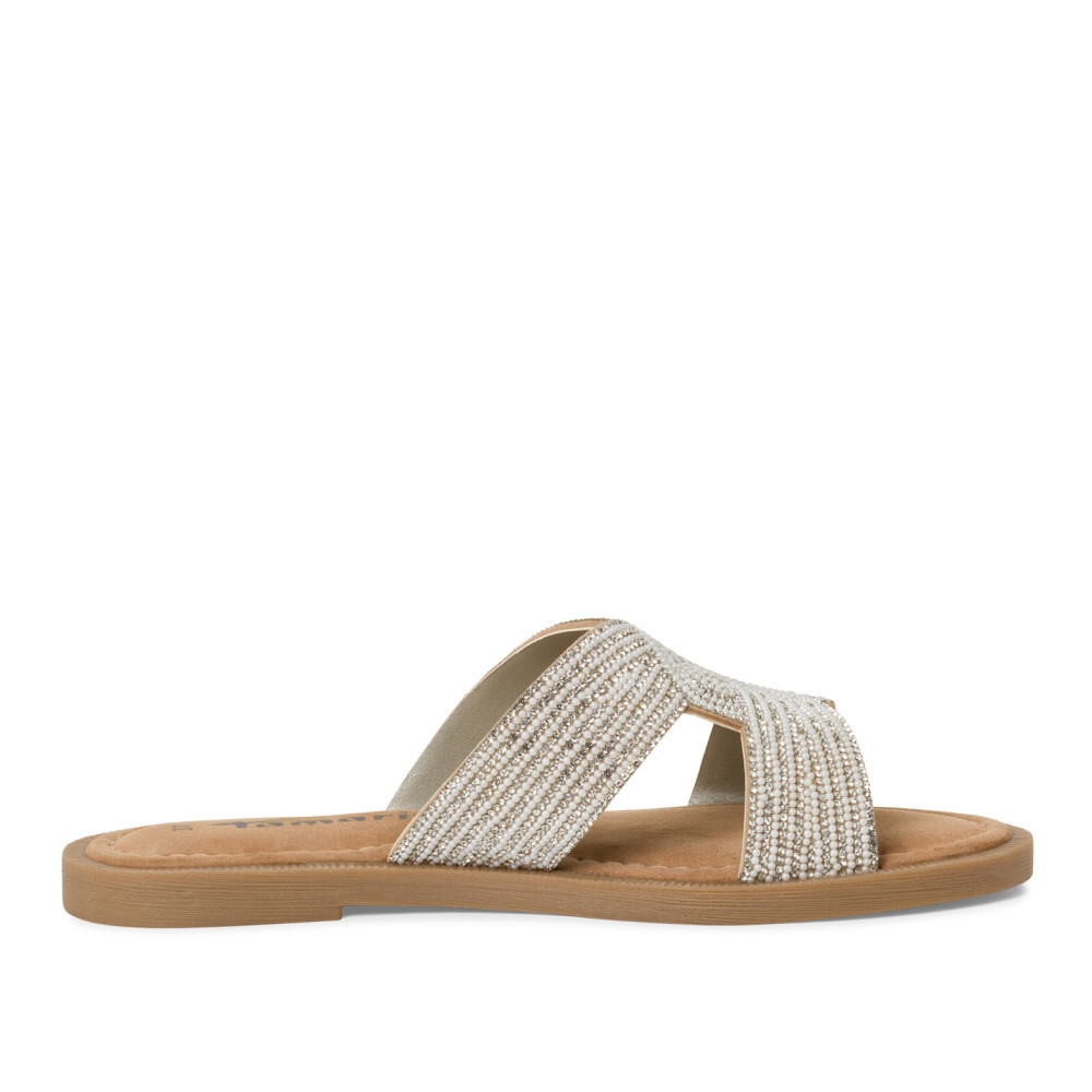 detail Dámské nazouváky TAMARIS 27113-42-919 stříbrná S5