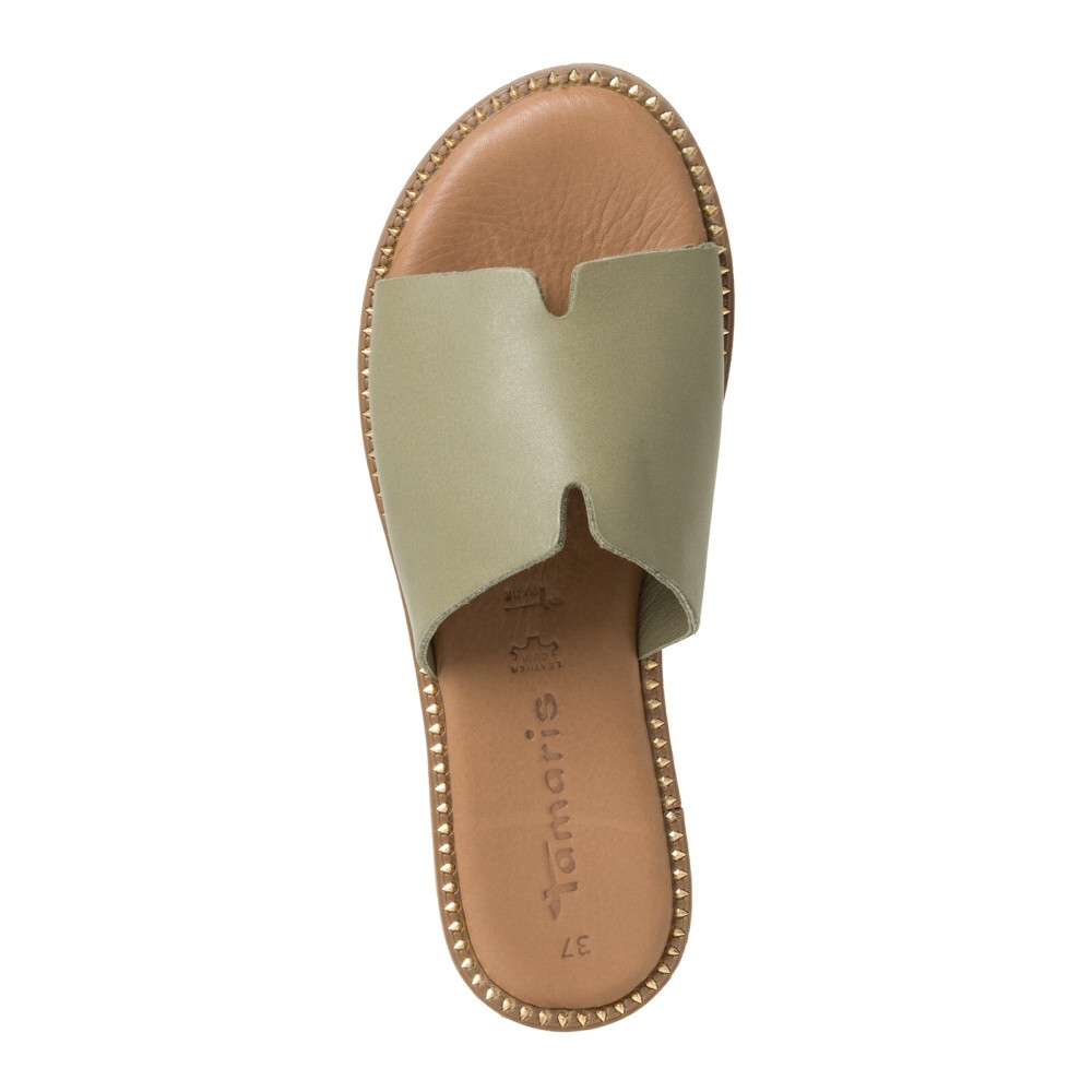 detail Dámské nazouváky TAMARIS TAM-10203258-S4 zelená