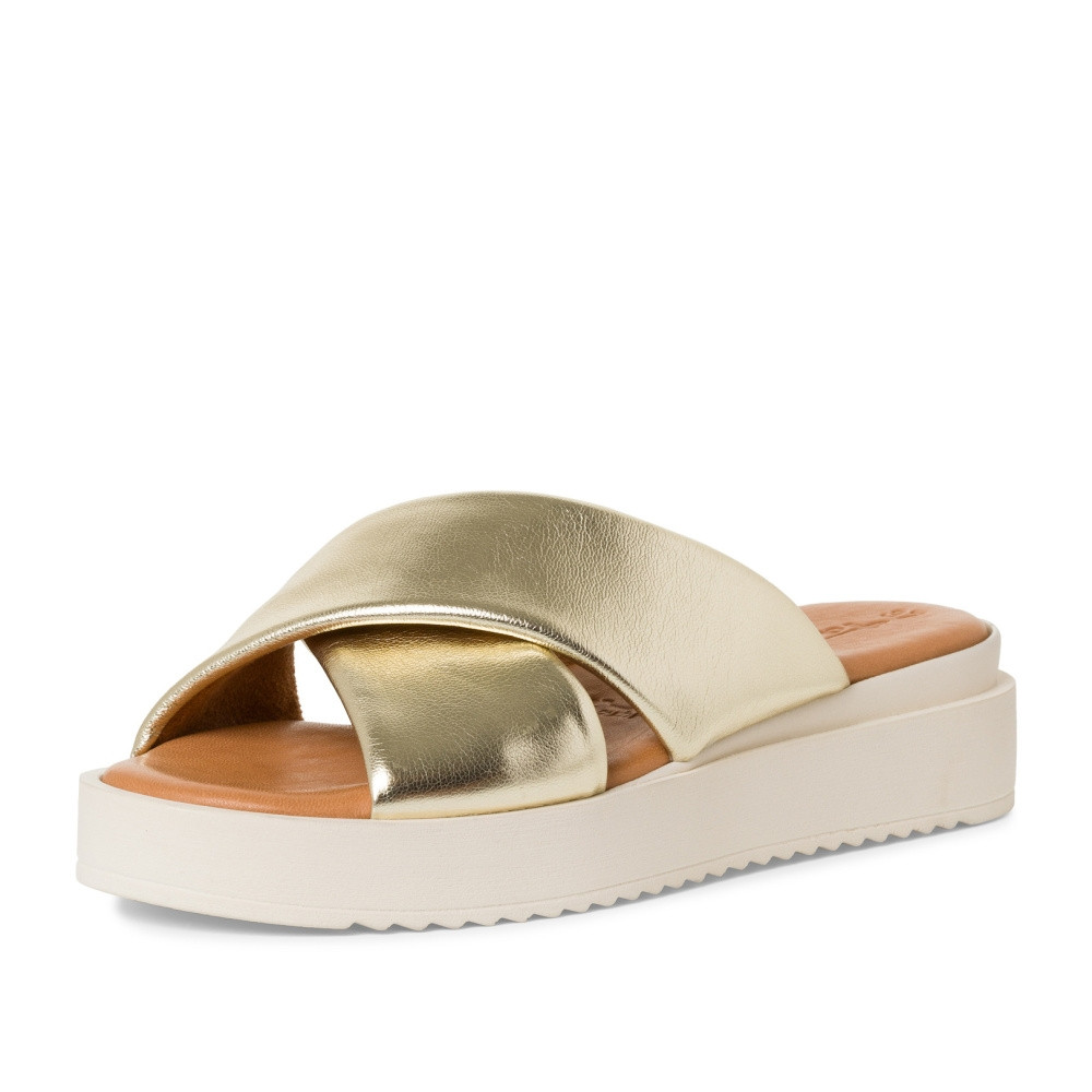 detail Dámské nazouváky TAMARIS TAM-10203266-S4 zlatá