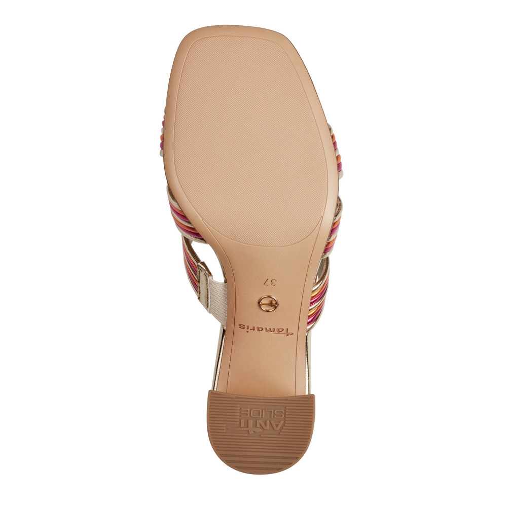 detail Dámské nazouváky TAMARIS 27226-42-990 zlatá S4