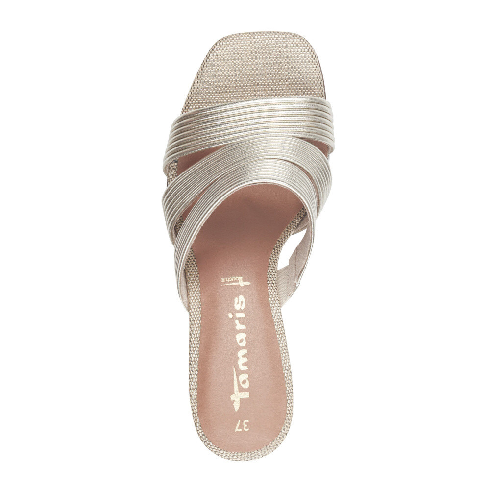 detail Dámské nazouváky TAMARIS 27226-42-933 zlatá S5