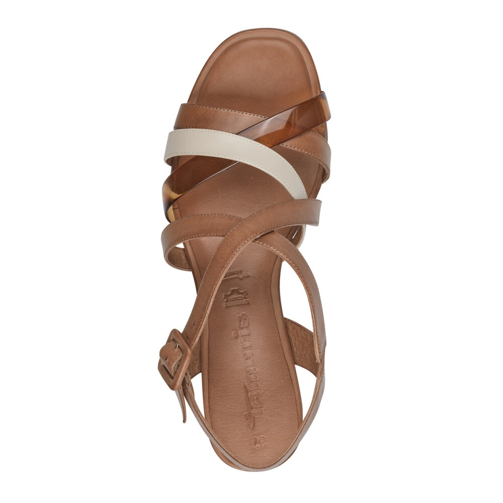 detail Dámské sandály TAMARIS 28004-42-305 hnědá S4