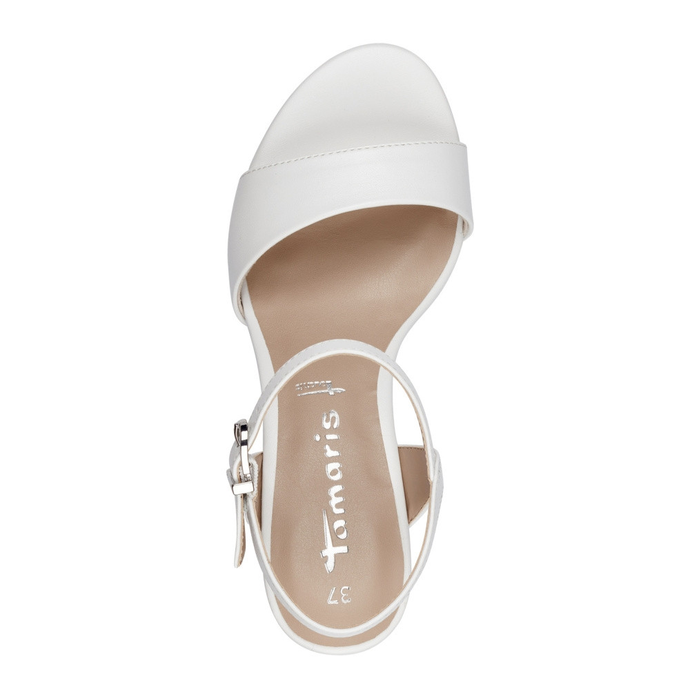 detail Dámské sandály TAMARIS 28008-42-140 bílá S5