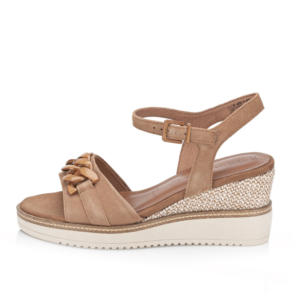 detail Dámské sandály TAMARIS 28013-42-310 hnědá S4