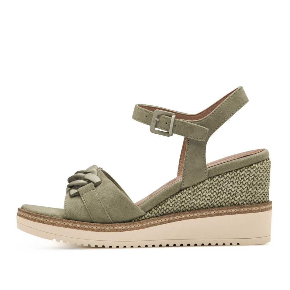 detail Dámské sandály TAMARIS 28013-42-771 zelená S4