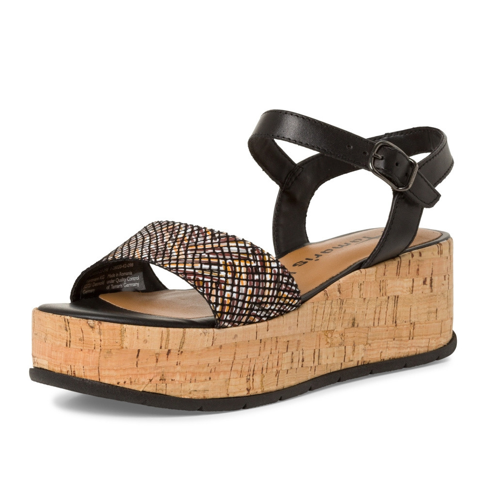 detail Dámské sandály TAMARIS 28020-42-098 černá S4