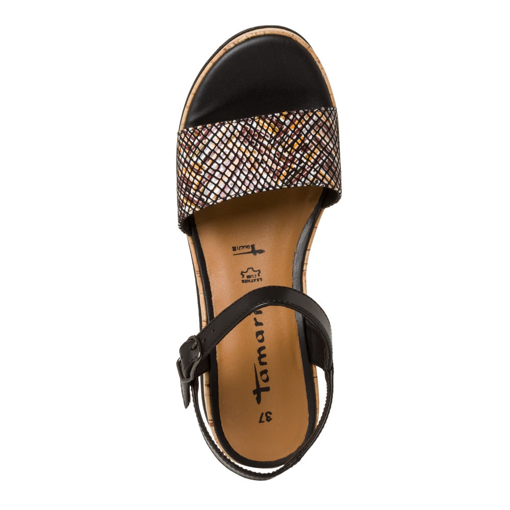 detail Dámské sandály TAMARIS 28020-42-098 černá S4