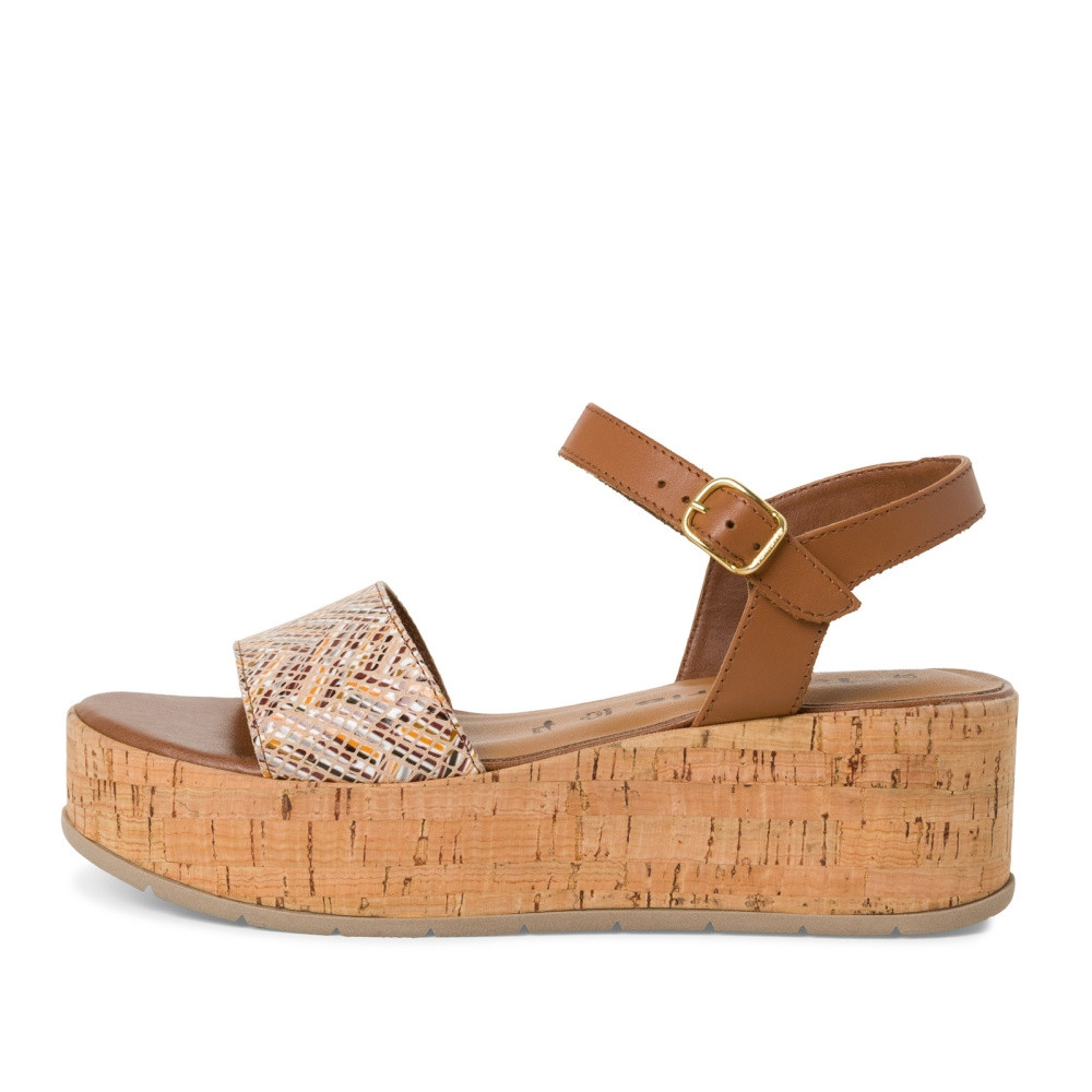 detail Dámské sandály TAMARIS 28020-42-457 hnědá S4