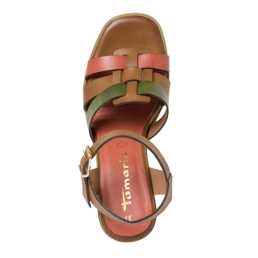 detail Dámské sandály TAMARIS 28021-42-392 hnědá S4