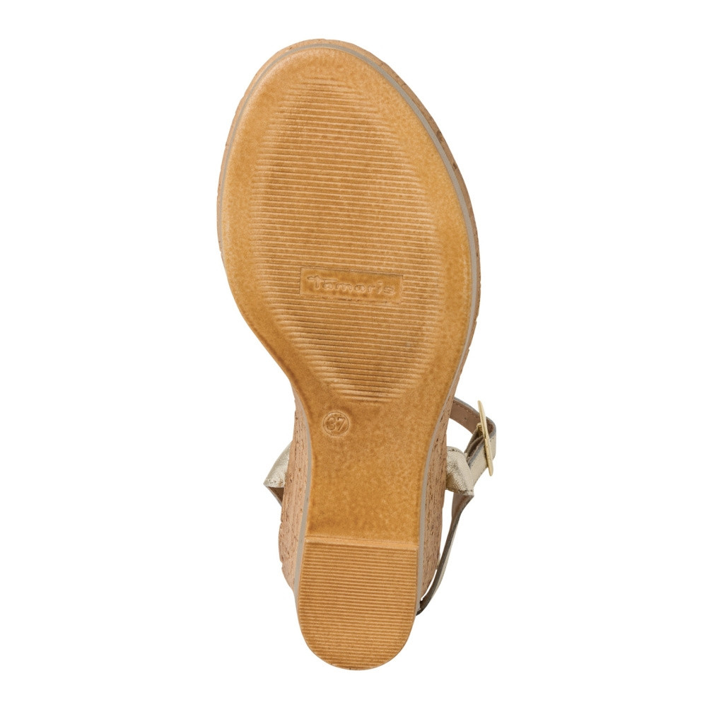 detail Dámské sandály TAMARIS 28027-42-965 zlatá S4