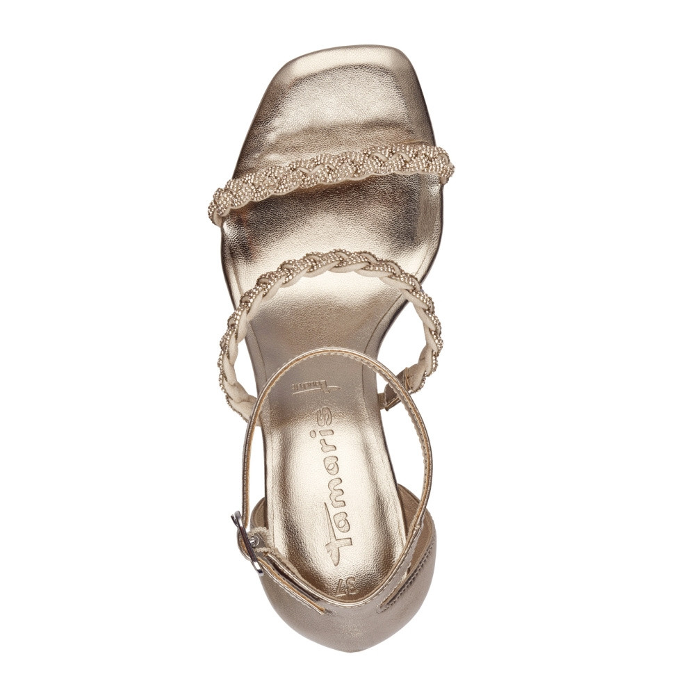 detail Dámské sandály TAMARIS 28035-42-933 zlatá S4