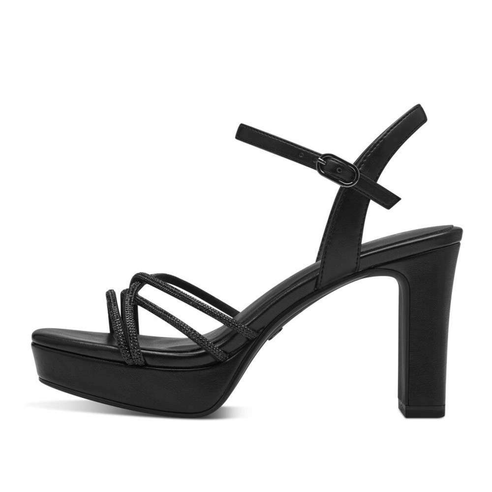 detail Dámské sandály TAMARIS 28036-42-001 černá S4