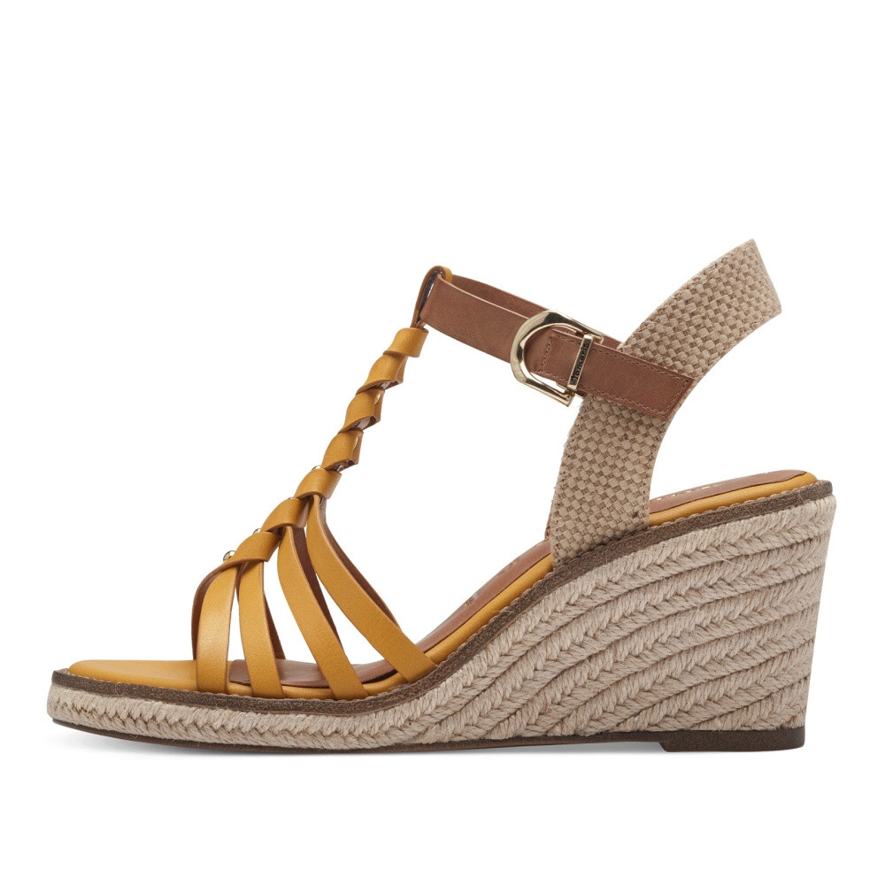 detail Dámské sandály TAMARIS 28042-42-602 žlutá S4