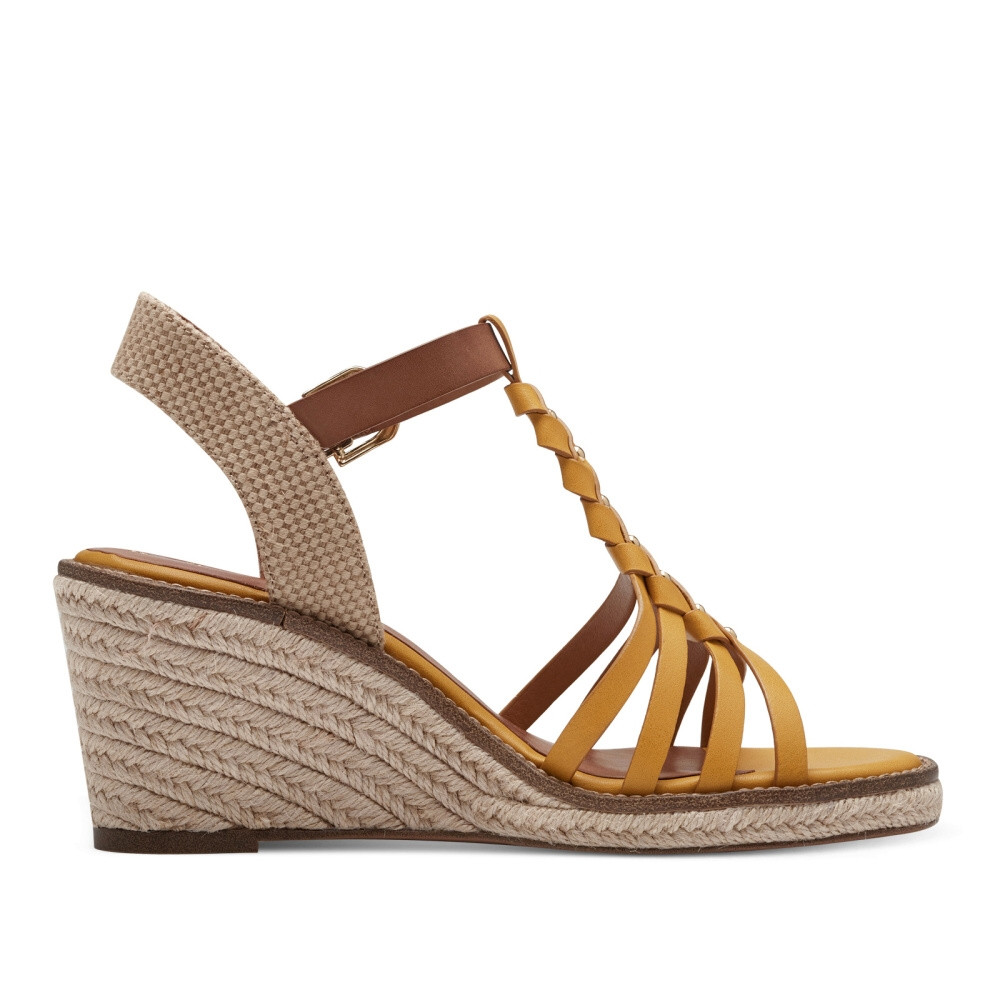 detail Dámské sandály TAMARIS 28042-42-602 žlutá S4