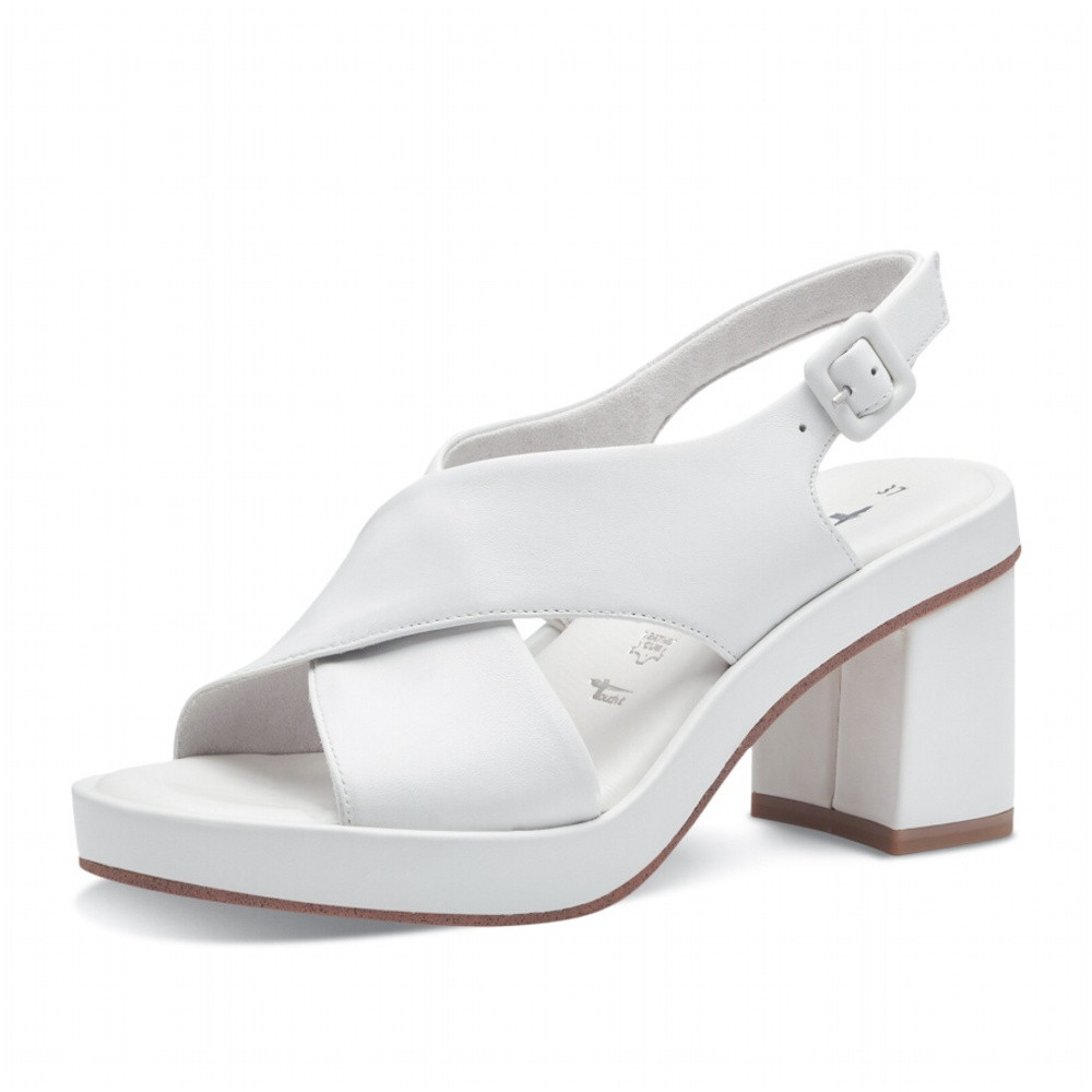 detail Dámské sandály TAMARIS 28049-42-100 bílá S4
