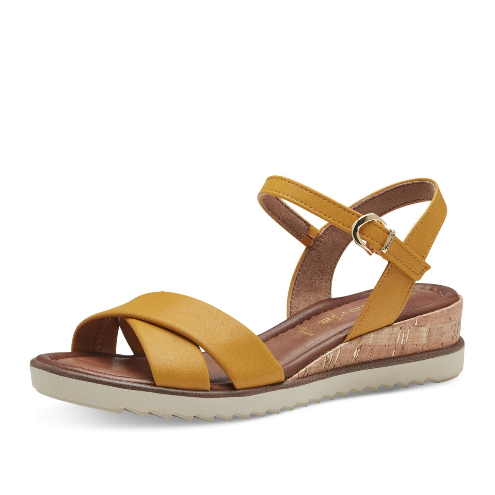 detail Dámské sandály TAMARIS TAM-10203362-S4 žlutá