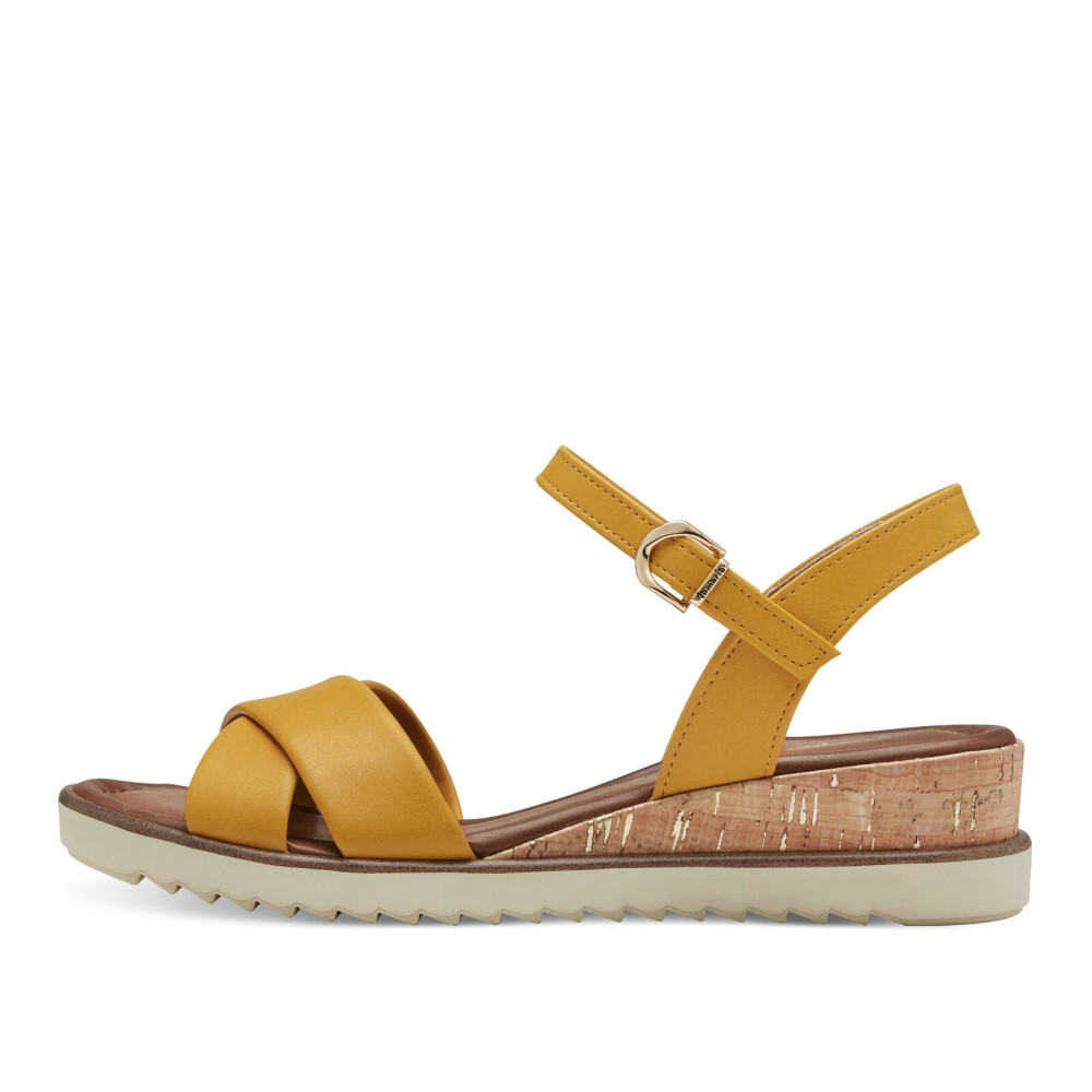 detail Dámské sandály TAMARIS TAM-10203362-S4 žlutá