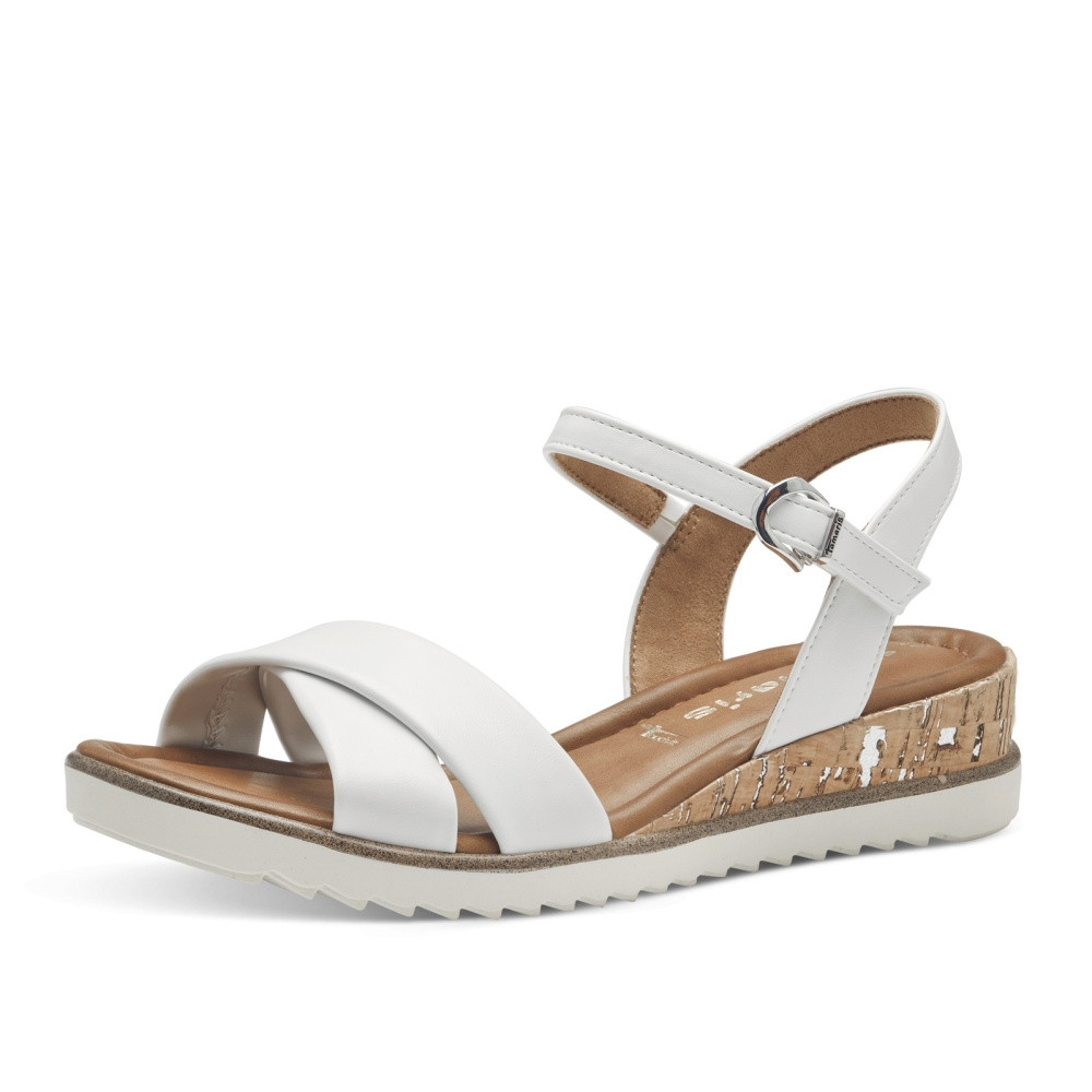 detail Dámské sandály TAMARIS 28106-42-100 bílá S5