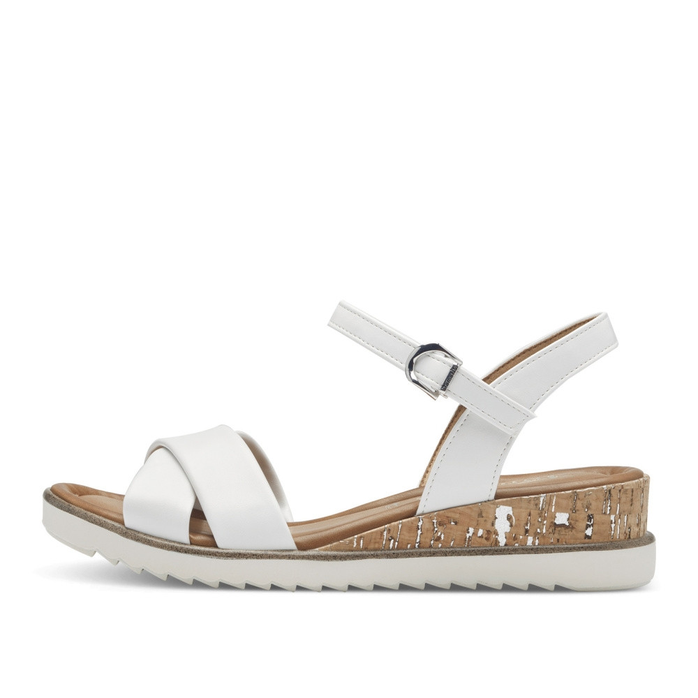 detail Dámské sandály TAMARIS 28106-42-100 bílá S5